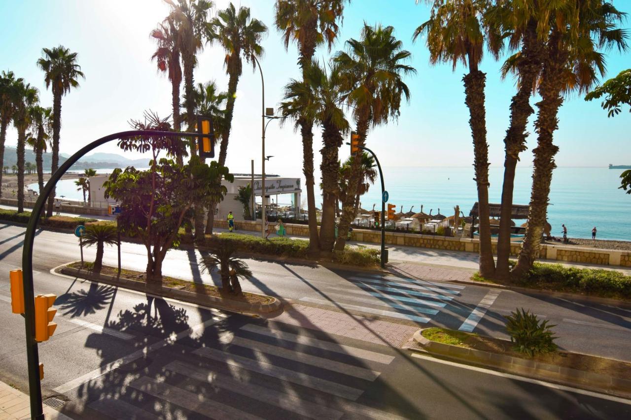 P&P Apartamentos Paseo Maritimo Pablo Ruiz Picasso Malaga Luaran gambar